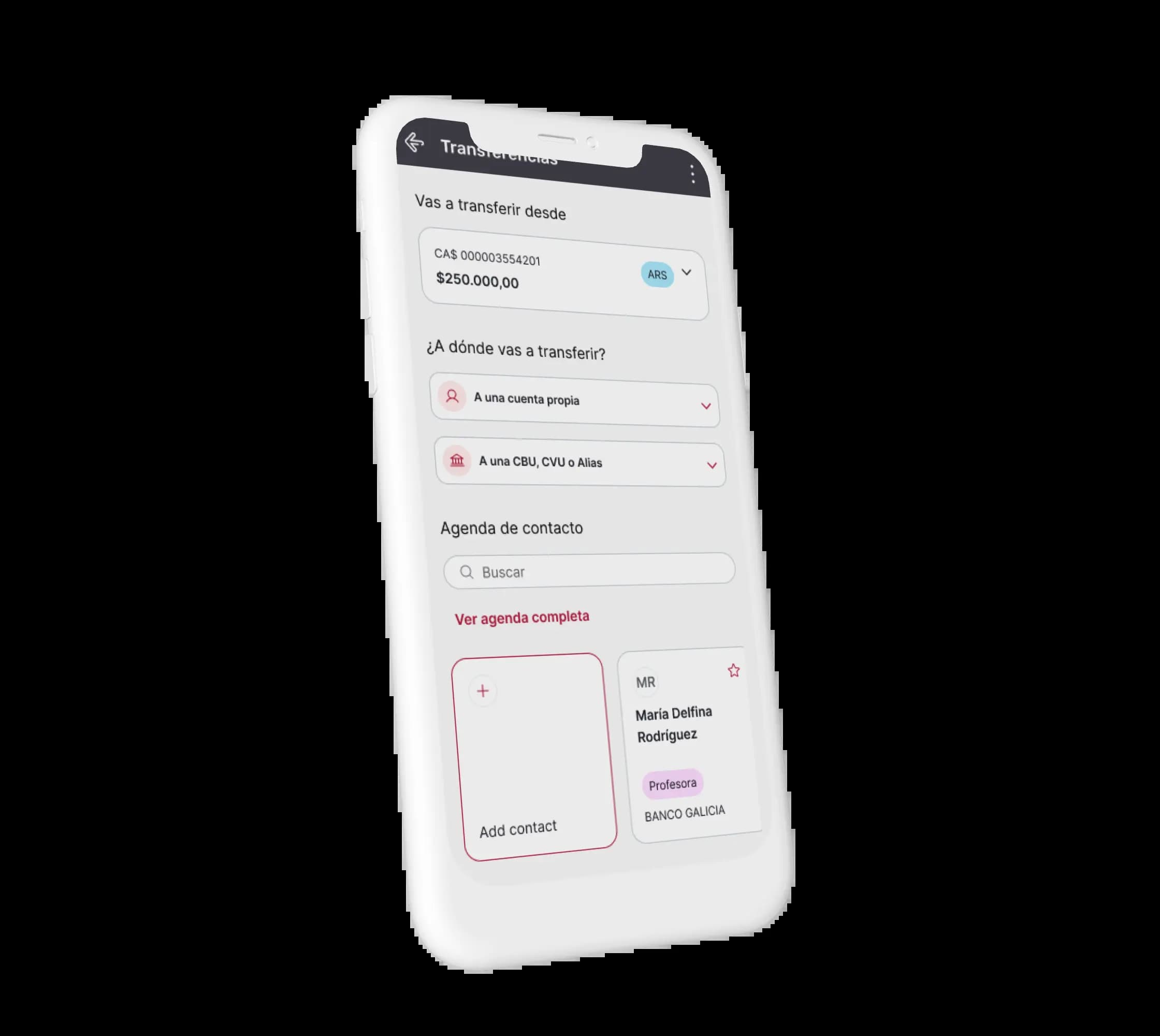 Card Phone Banner Home